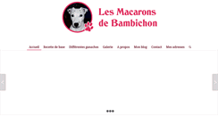 Desktop Screenshot of les-macarons-de-bambichon.com