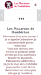 Mobile Screenshot of les-macarons-de-bambichon.com